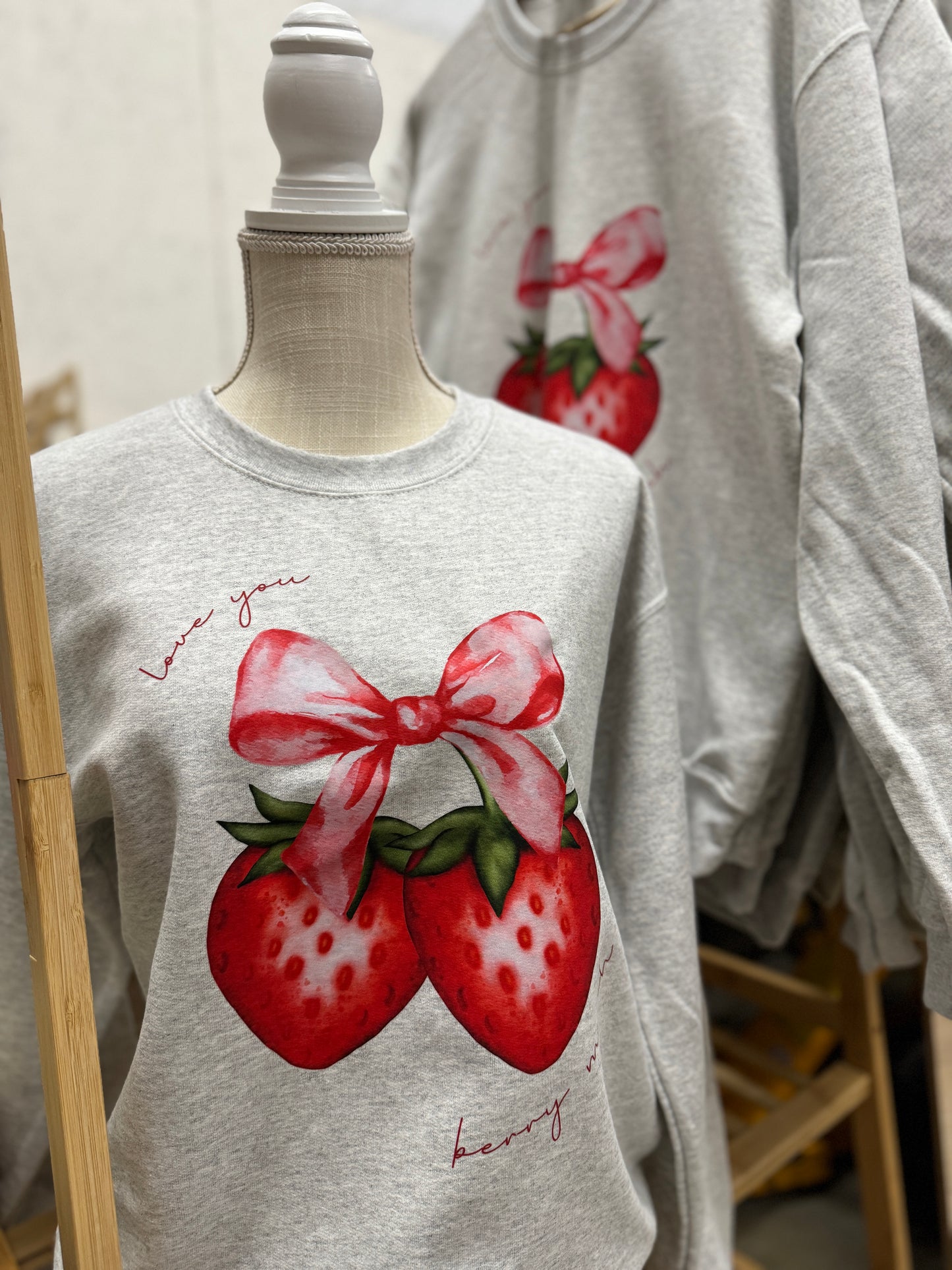 Love You Berry Much Crewneck