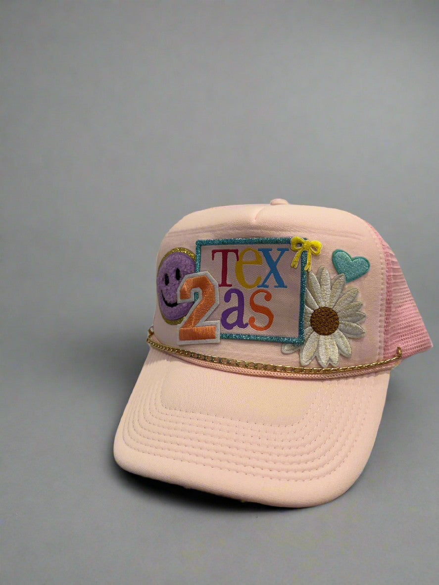 Texas Patch Collage Trucker