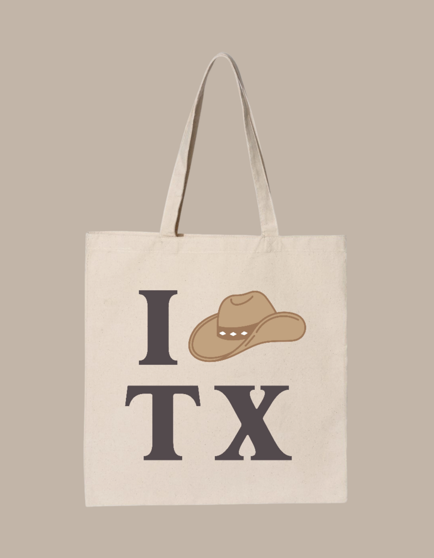 I hat TX Tote Bag
