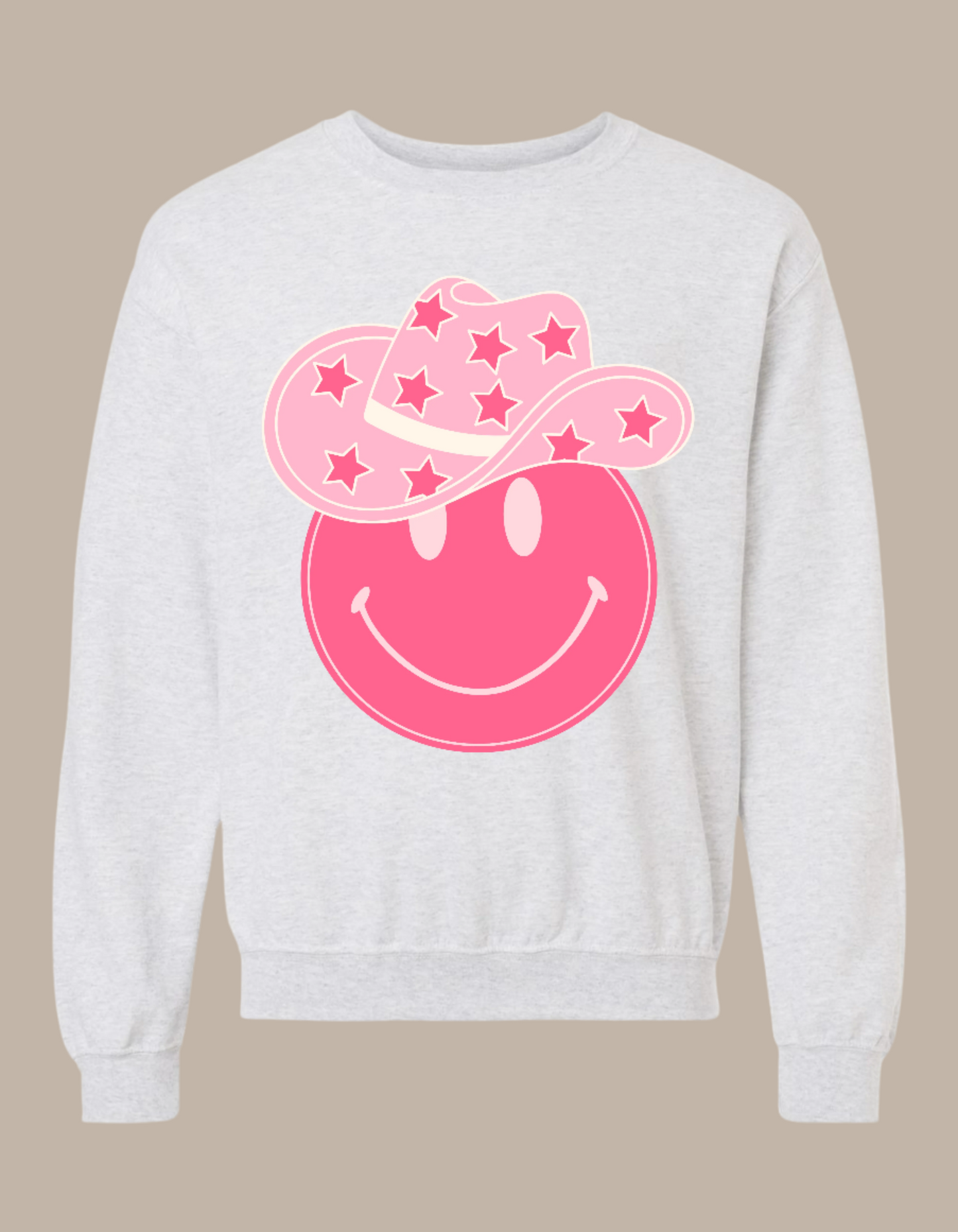 Smiley Cowboy Crewneck
