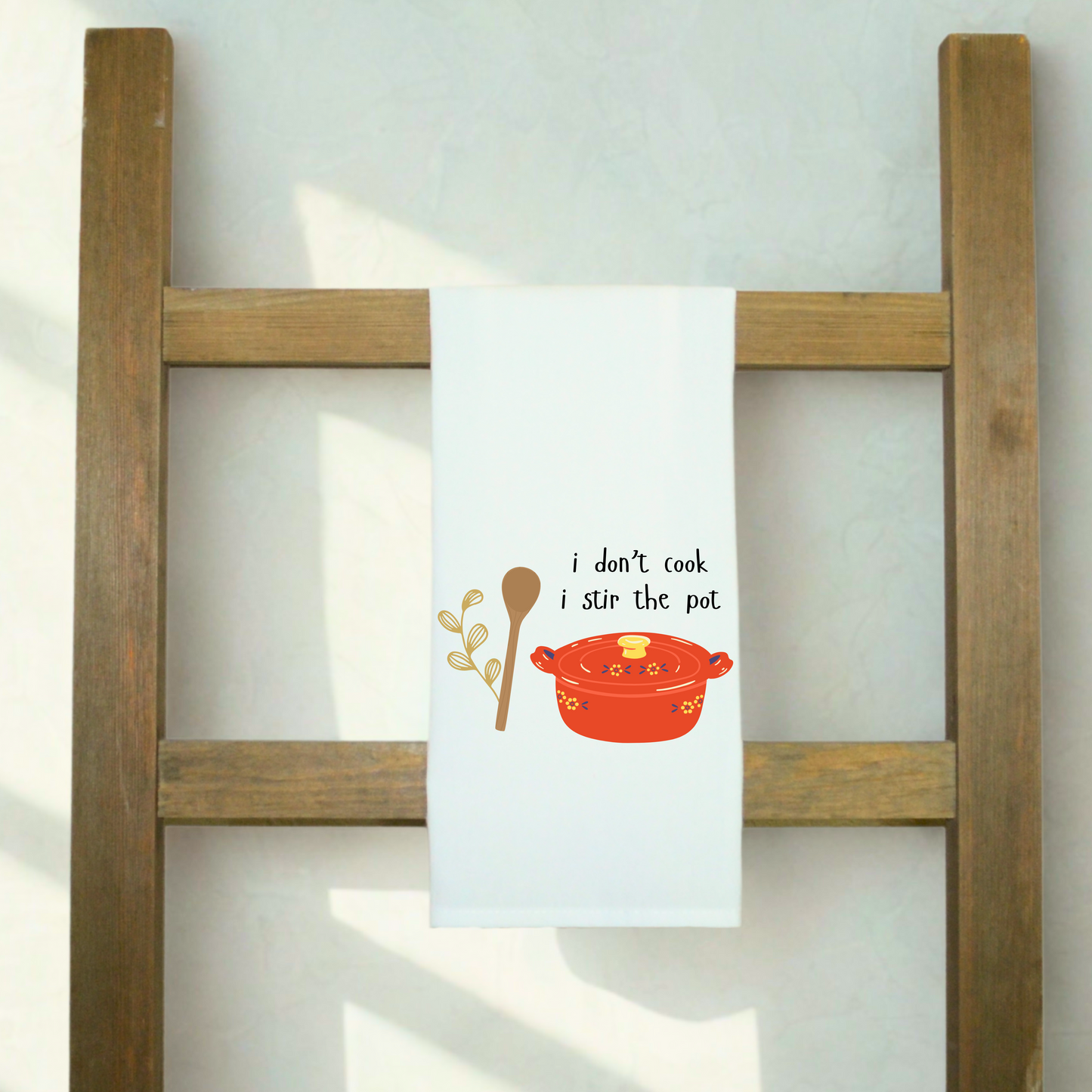 Stir the Pot Tea Towel