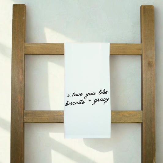 Biscuits & Gravy Tea Towel